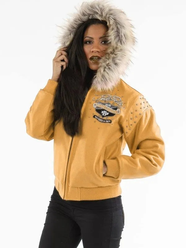 Pelle Pelle Womens Signature Mustard Jacket image 0