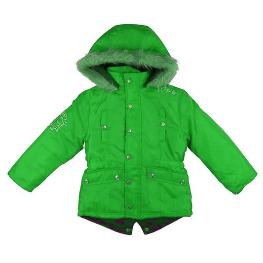 Girls Pelle Pelle Green Snorkel Jacket image 0