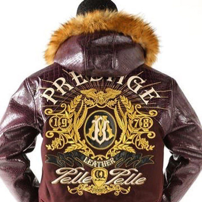 Pelle Pelle Prestige Maroon Leather Jacket image 1