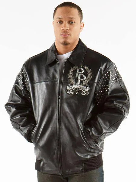 Pelle Pelle Live Like A King Black Leather Jacket image 1
