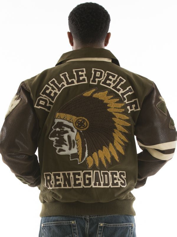 Pelle Pelle Renegades Olive Green Jacket image 0
