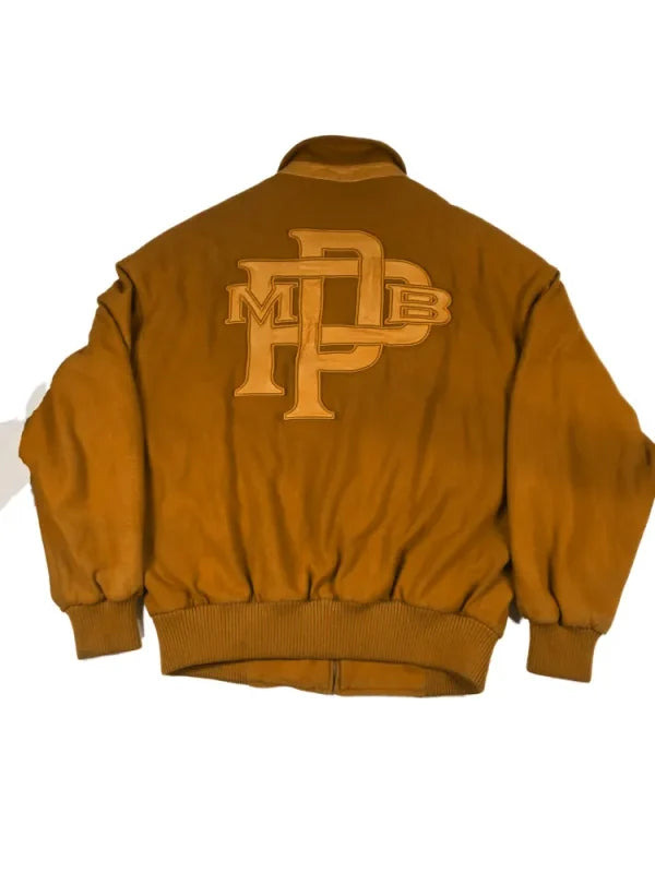 Pelle Pelle 1978 Mustard Wool Varsity Jacket image 1