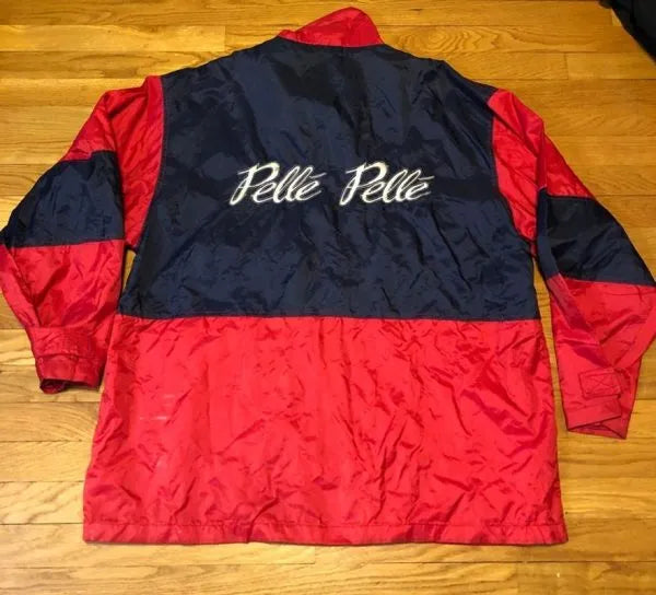 Vintage 90s Pelle Pelle Embroidered Logo Nylon Jacket image 1