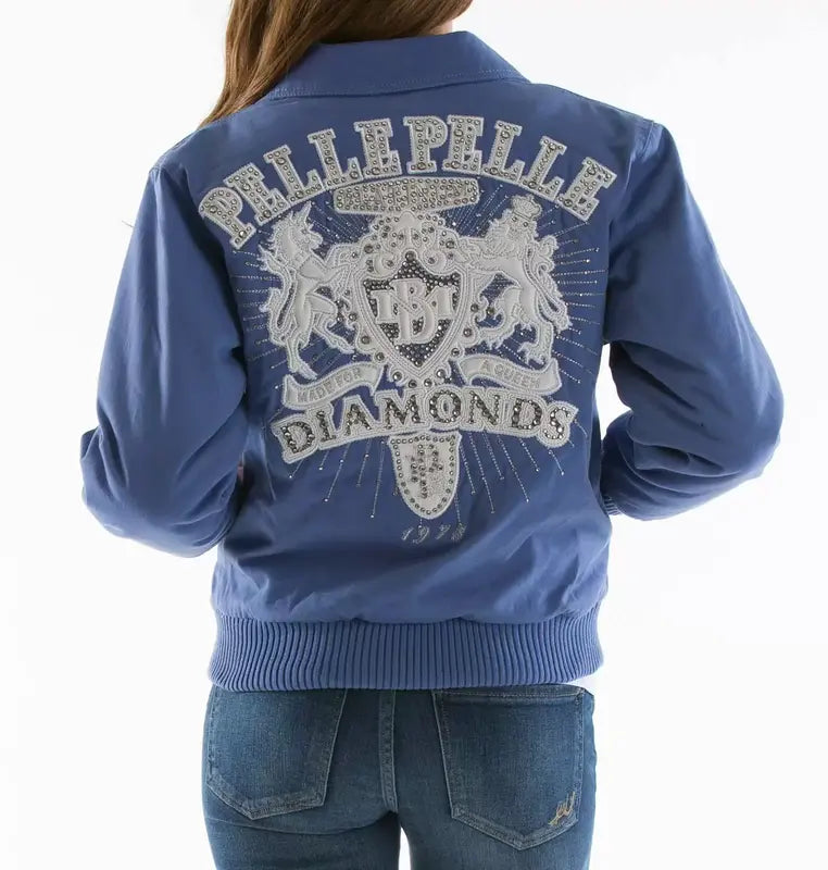 Pelle Pelle Blue Diamonds Made for Queen Jacket image 0