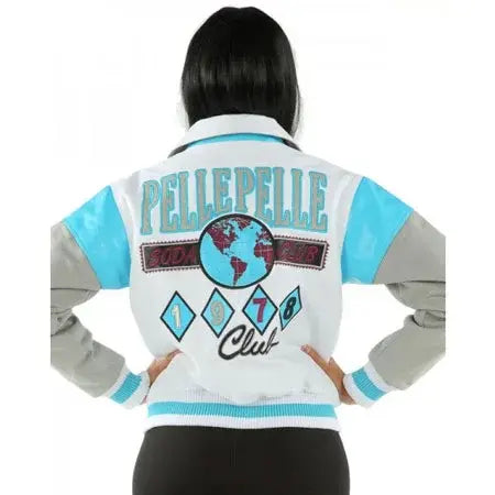 Pelle Pelle Womens Soda Club World Tour 1978 Wool Jacket image 5