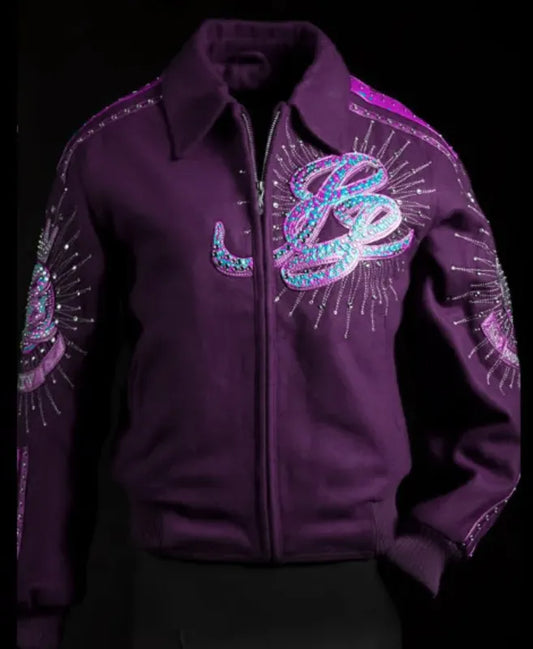 Pelle Pelle 35th Anniversary Light Purple Wool Jacket image 0