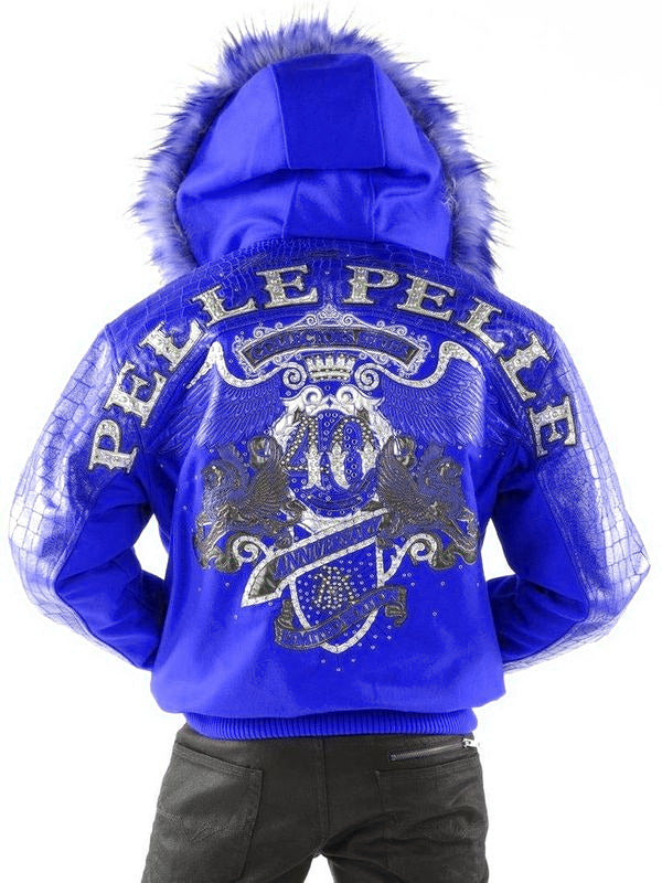 Pelle Pelle Mens 40th Anniversary Blue Jacket image 0