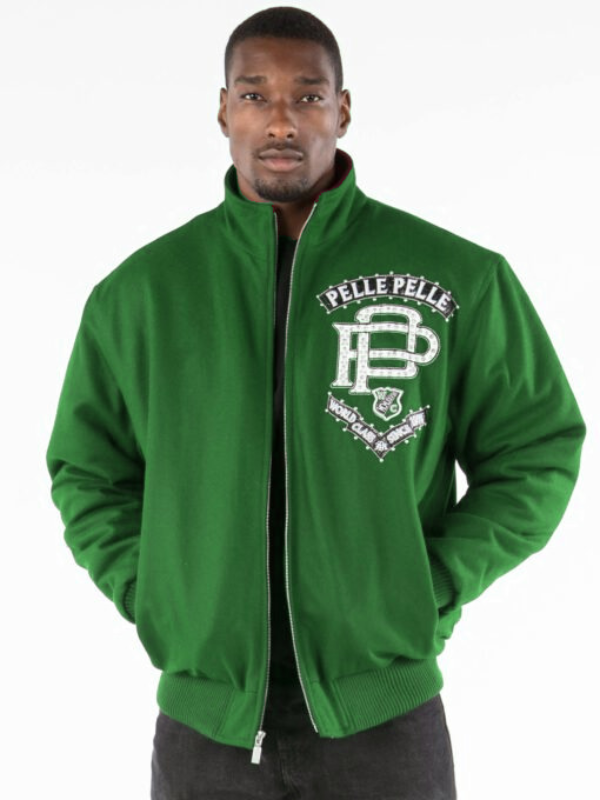 Pelle Pelle Mens Elite Series Green Jacket image 0