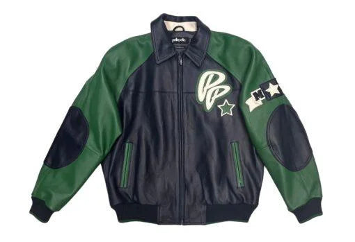 Pelle Pelle Green Leather Jacket image 0