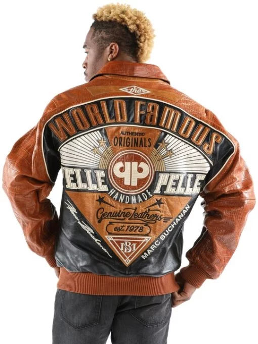 Pelle Pelle World Famous Brown Jacket image 1