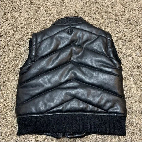 Pelle Pelle Black Puffer Vest image 1