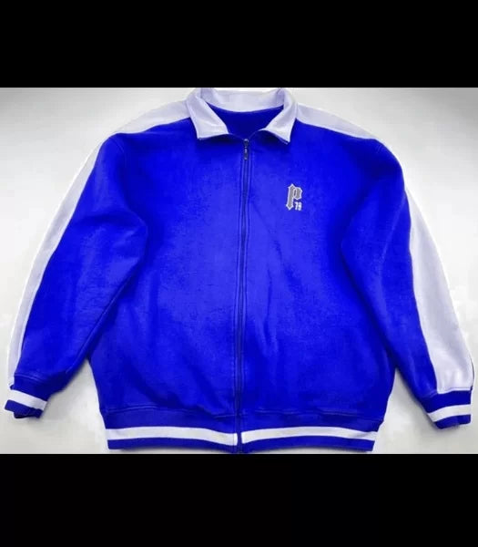 Pelle Pelle Royal Blue Vintage Marc Buchanan Jacket image 0
