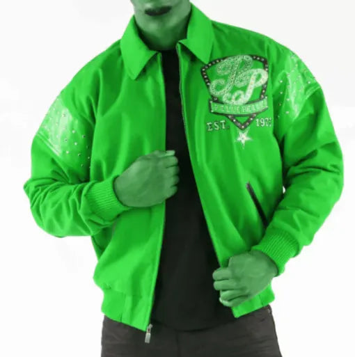 Pelle Pelle Green King Of Thrones 1978 Jacket image 0