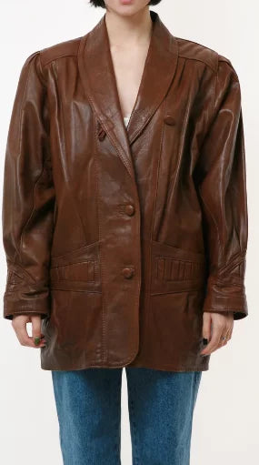Pelle Leather Lined Biker Jacket image 0
