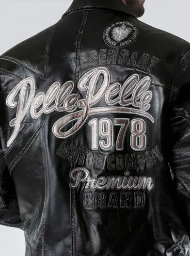 Pelle Pelle Men’s European Racer Leather Jacket image 1