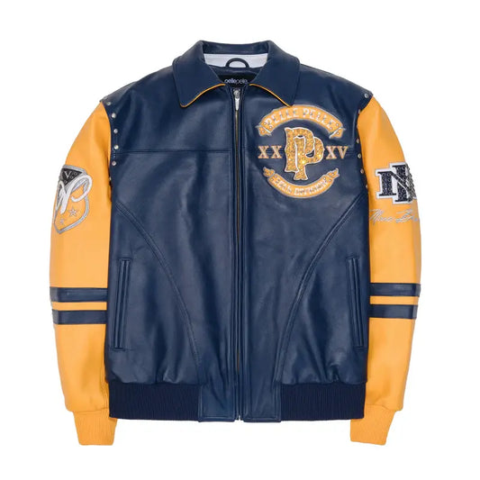 Pelle Pelle Yellow Panther Leather Jacket image 0