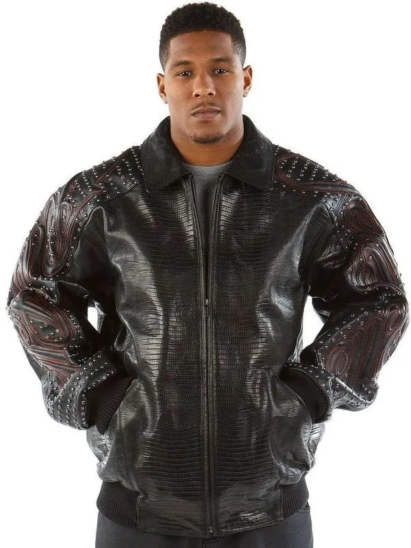 Pelle Pelle Mens World Famous Legend Series Black Jacket image 1
