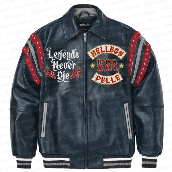 Lil Peep Legends Never Die Black Jacket image 0