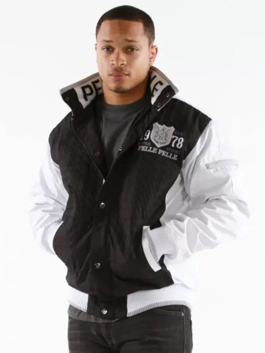Bold Pelle Pelle Black & White Sport Jacket image 0