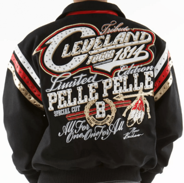 Pelle Pelle Black Cleveland Tribute Special Cut Jacket image 1