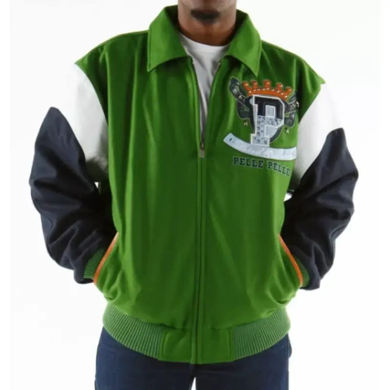 PELLE PELLE BEAUTIFUL AMERICAN GREEN JACKET image 1