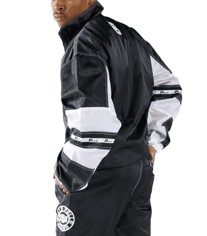 Pelle Pelle MB Jean Nylon Black & White Tracksuit image 2