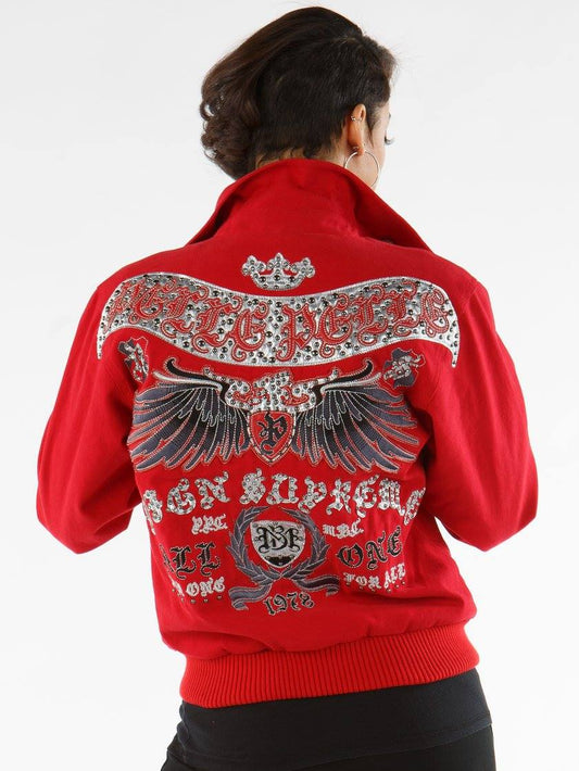 Women’s Red Pelle Pelle Wool Jacket image 0