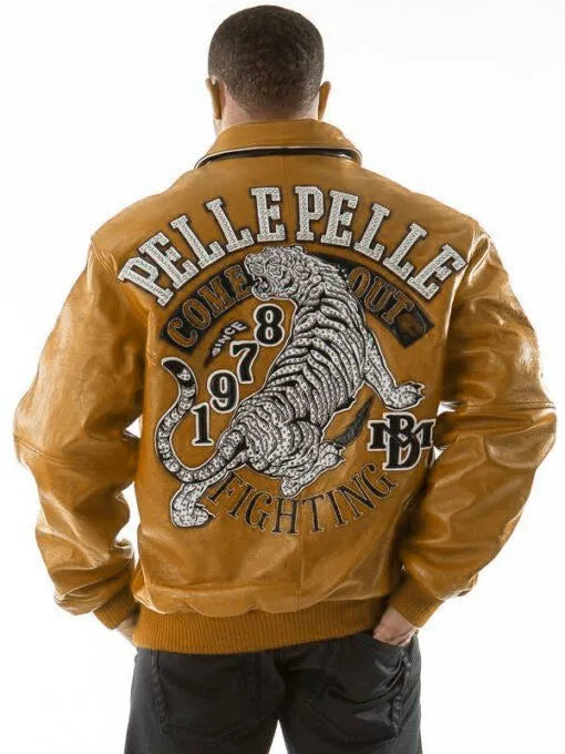 Pelle Pelle Come Out Fighting Mustard Jacket image 0