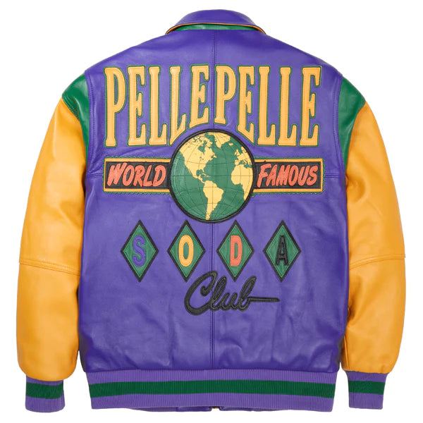 Men Pelle Pelle World Famous Soda Club Plush Jacket image 1