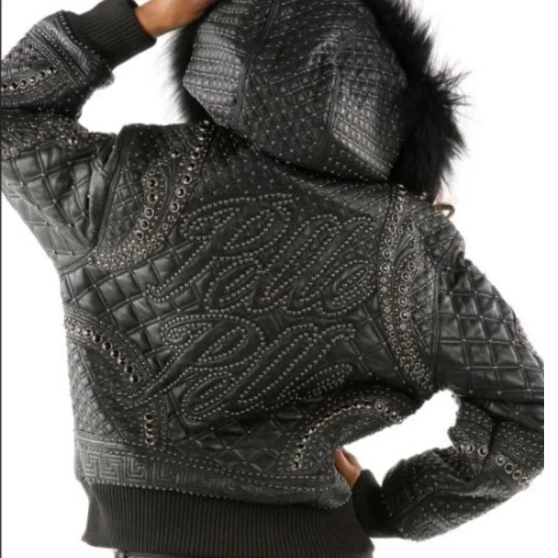 Pelle Pelle Women Monarch Rust Burnish Black Jacket image 0