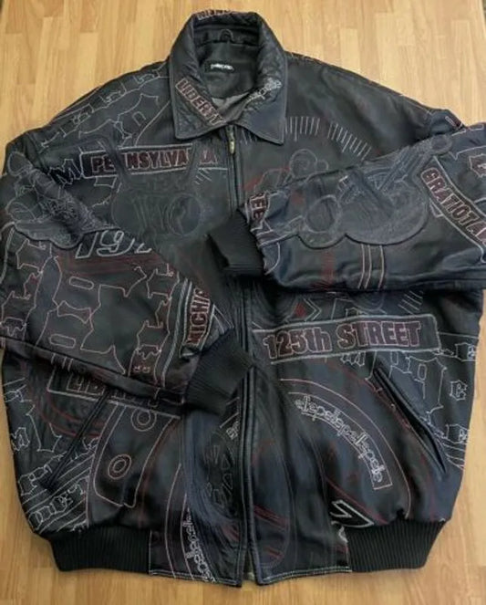 Authentic Mens Pelle Pelle Biker Liberty Leather Jacket image 0