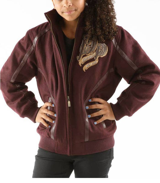 Kids Pelle Pelle Brown Jacket image 0
