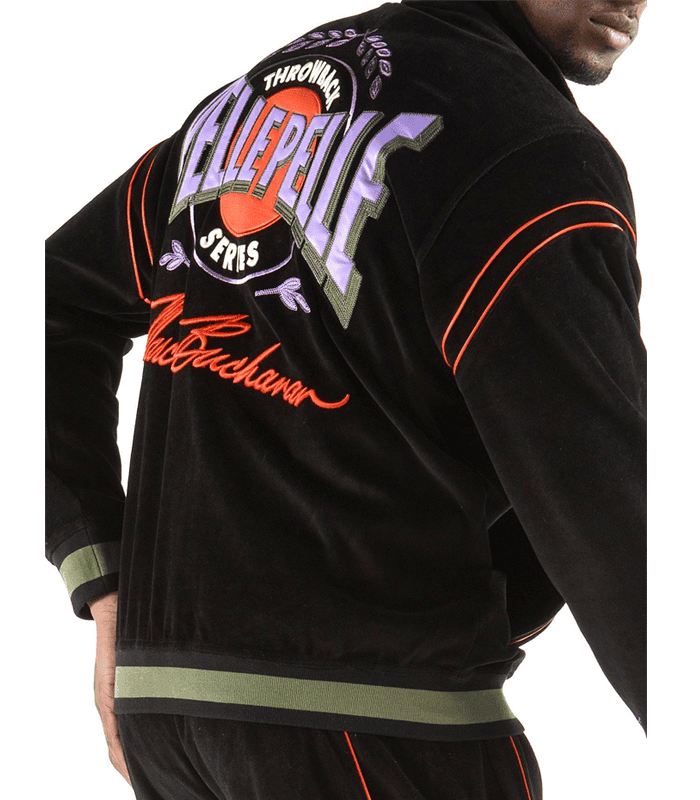 Pelle Pelle Throwback Black Warmup Set image 2