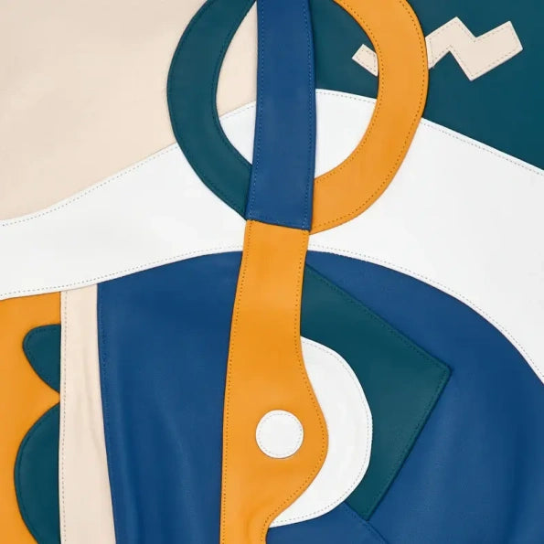 Pelle Pelle White Picasso Leather Jacket image 2