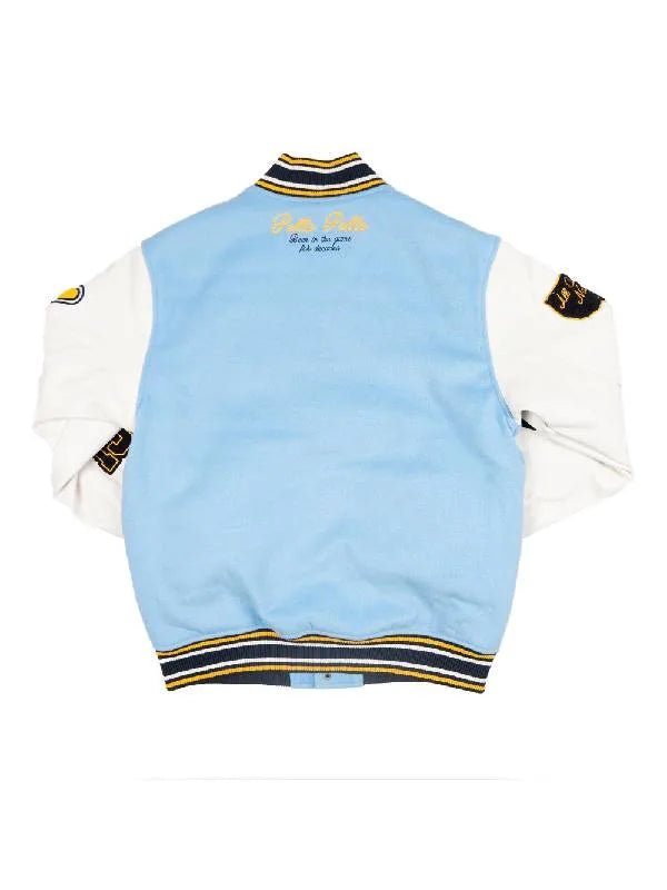 Pelle Pelle World Famous Blue Varsity Jacket image 1