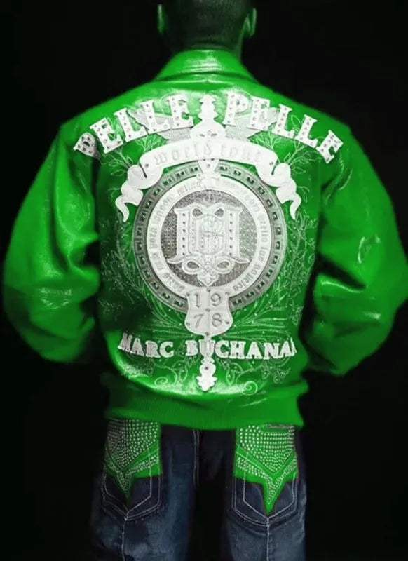 Pelle Pelle Mens Green 1978 Jacket image 0
