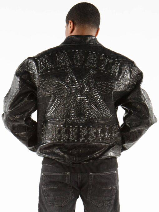 Pelle Pelle Immortal Black Croc Jacket image 0