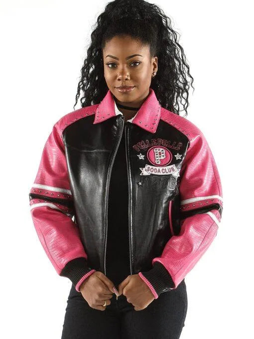 Pelle Pelle Soda Club Pink Leather Jacket image 0