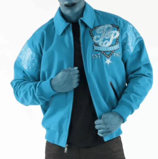 Pelle Pelle Turquoise King Of Thrones 1978 Jacket image 0