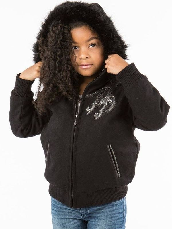 Pelle Pelle Kids Born Free Heritage 1978 Black Jacket image 0