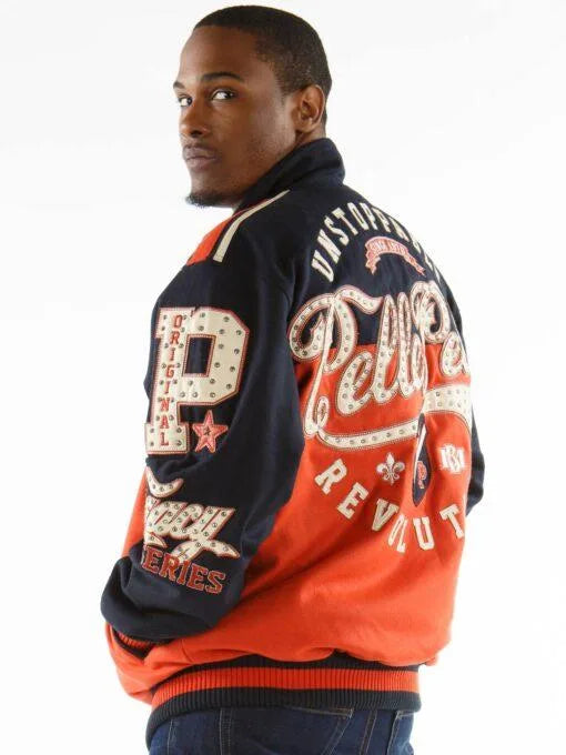Pelle Pelle Mens Revolution Orange Jacket image 0