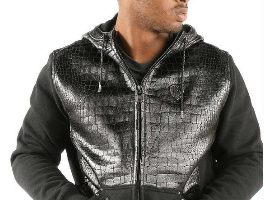 Pelle Pelle Premium Black Lux Hoodie Jacket image 0