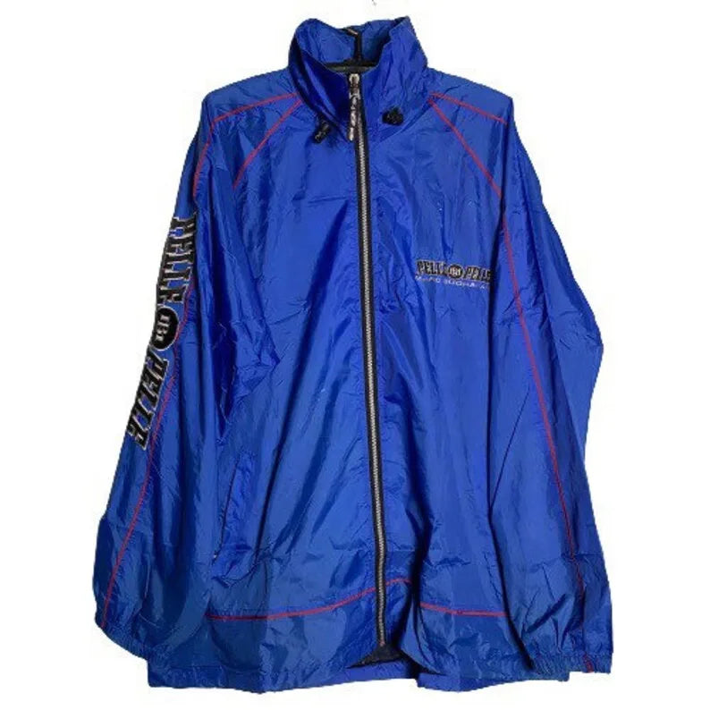 Vintage Pelle Pelle Marc Buchanan Windbreaker Blue Jacket image 0