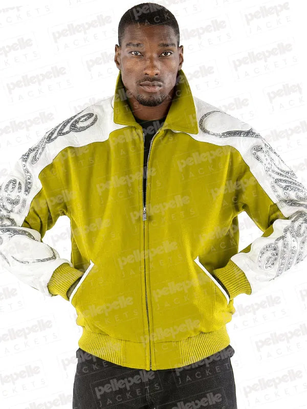 Pelle Pelle Scripted Olive Jacket image 0