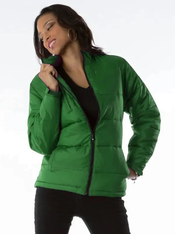 Pelle Pelle Womens Green Puffer Jacket image 0