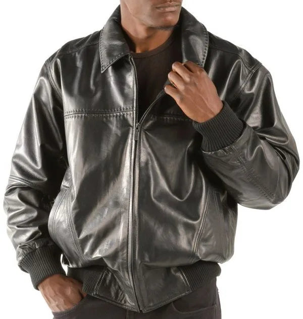 Pelle Pelle Zipup Motorcycle Biker Jacket image 1