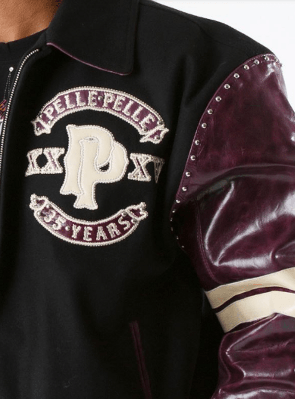 Pelle Pelle 35th Anniversary Panther Black Woolen Jacket image 2