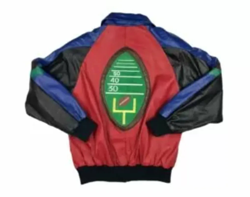 Vintage Pelle Pelle 90s Football Leather Jacket image 0