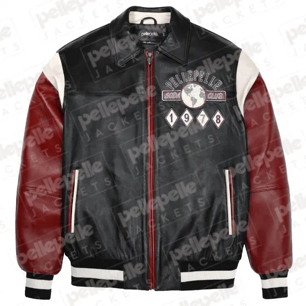 World Famous Soda Club Black Plush Jacket image 0