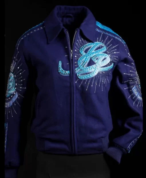 Pelle Pelle 35th Anniversary Royal Blue Woolen Jacket image 0